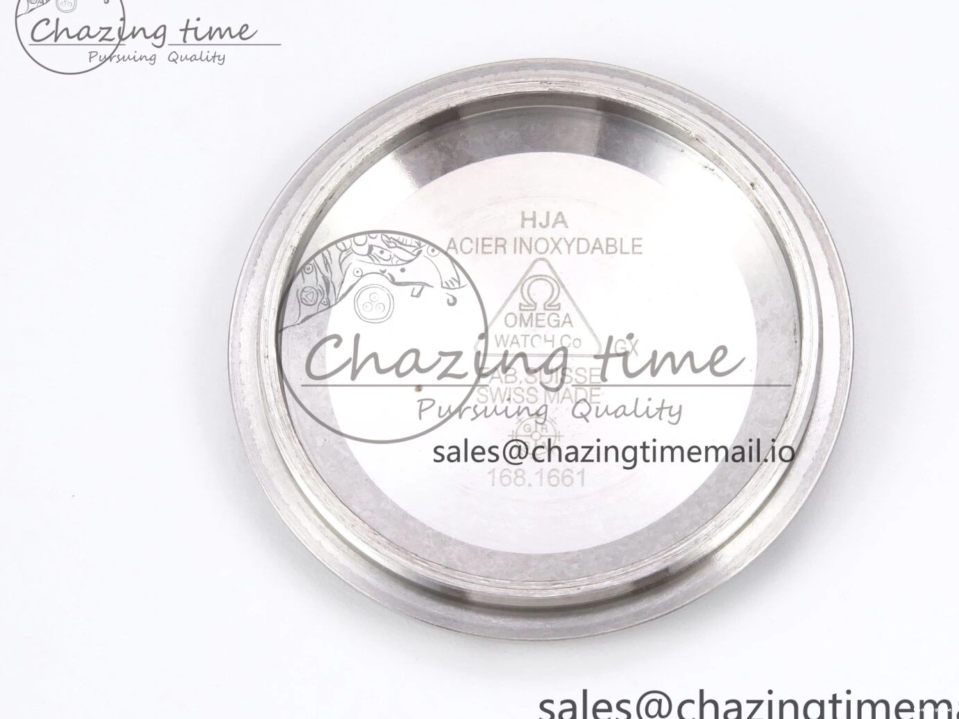 0405 Seamaster “LMPO” OMF 1:1 Best Edition Black Dial on SS Bracelet A Tailored 7703